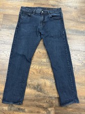 Armani Exchange Distressed Denim Jeans with Purple Underlay Patch — listing 4