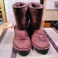 L.L.Bean Wicked Good Suede Moccasin Slippers with Shearling Lining — listing 4