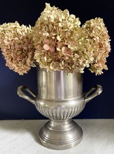 Silver Champagne / Wine Cooler Ice Bucket with Gadrooned Rim and Scroll Handles No mark visible — listing 4