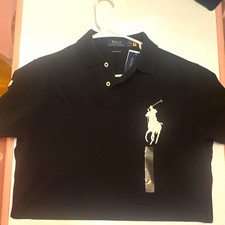 Polo Ralph Lauren Girls Jean Jacket, Size M (8-10), Distressed with Floral & Gingham Patch Accents