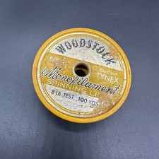Vintage Wooden Fishing Line Winder with Assorted Braided Line and Hand Crank — listing 6