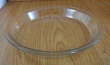 Pyrex Clear Glass Pie Plate with Fluted Rim — listing 2