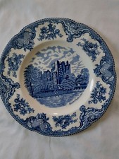 Johnson Brothers 'The Old Mill' Brown Multicolor Transferware Bread & Butter Plate, Made in England — listing 5