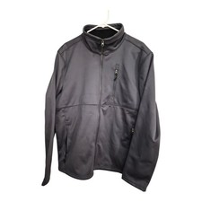 SwissTech Men's Black Full-Zip Softshell Jacket, Size 2XL — listing 2