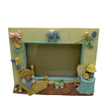 Children's Wood Picture Frame with Marching Band Animals (Lion, Rabbit, Bear, Wolf in Uniform) — listing 6