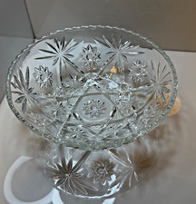 Anchor Hocking Early American Prescut (EAPC) Star of David Serving Bowl, 10.75"