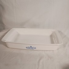 Corning Ware Cornflower Blue Casserole Dishes with Glass Lids (2 pieces) A-2-B