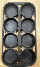 Antique Cast Iron 6-Cup Muffin / Gem Pan — listing 3