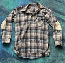 Vintage Pendleton Wool Board Shirt in Red & Blue Plaid — listing 5