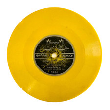 Golden Records 1949 Yellow Vinyl 78 RPM Children's Record #21 - Camptown Races / Clementine — listing 5