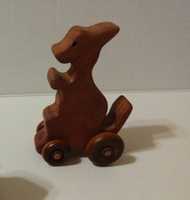 Vintage Mixed Lot of Wooden Toys - Bowling Pins Set, Toy Rocket, Boat, Die-Cast Vehicles and More — listing 3