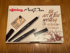 Rotring Art Pen Calligraphy Fountain Pen, Matte Black — listing 6