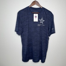 Nike Dallas Cowboys Women's Navy Star Logo Cropped Tee — listing 4
