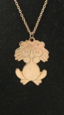 Vintage Park Lane Figural Enamel Lion Pendant Necklace — listing 4