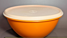 Vintage Tupperware Large Round Nesting Bowl with Sheer Seal Lid — listing 2