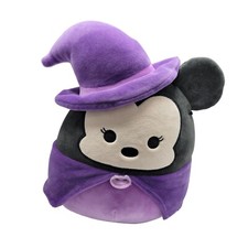Squishmallow Disney Minnie Mouse Witch Halloween Plush 8-inch