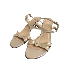 Black Patent Leather T-Strap Mary Jane Flats, Square Toe
