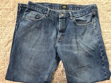 Lee Regular Fit Straight Leg Jeans 40x30