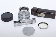 Leica M3 35mm Rangefinder Film Camera with 50mm f/2 Rigid Summicron Lens Double stroke — listing 3