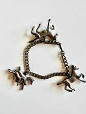 Vintage Gold-Tone Charm Bracelet with Figural Charms — listing 4