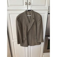 Gianfranco Ruffini Italy Gray Two-Button Sport Coat, Cashmere/Super 100's Wool Blend — listing 5