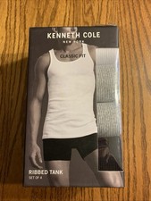 Kenneth Cole New York Rectangular Tank-Style Quartz Watch with Black Leather Strap — listing 4