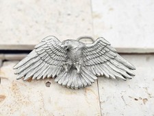Vintage Flying Eagle Belt Buckle with Iridescent Finish — listing 5