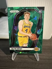 2023-24 Panini Prizm Draft Picks Dalton Knecht Red Cracked Ice Rookie Card, listing 3