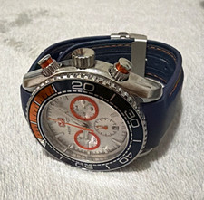 Men's Chronograph Wristwatch with Roman Numeral Dial, Maker Unknown, listing 4