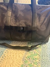Two Black Nylon Duffel Bags with Embroidered Logo — listing 2