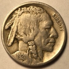 1921 Buffalo Nickel (Indian Head Five Cents), Philadelphia Mint