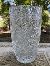 Set of 8 Bohemian Cobalt Blue Cut-to-Clear Crystal Hock Wine Glasses (Roemer Style) — listing 2