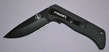 Leupold Folding Pocket Knife with Textured Black Handle and Pocket Clip — listing 3