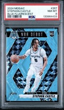 2024-25 Panini Mosaic Stephon Castle NBA Debut Rookie Card #267 (Prizm) — listing 4