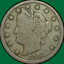 1912 Liberty Head V Nickel (Five Cents) — listing 6