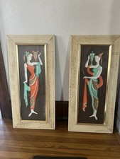 Turner Wall Accessory 'The Young Mother' Framed Charcoal-Style Print, Signed Schmeling — listing 6