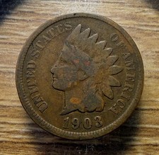 1903 Indian Head Cent (One Cent), Philadelphia Mint — listing 6