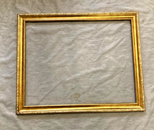 Vintage Ornate Gilt & Oak Wood Framed Wall Mirror with Pierced Scrollwork — listing 4