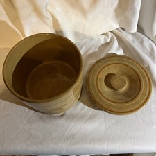 Vintage Yellow-Glazed Stoneware Crock Bowl — listing 4