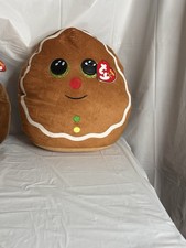TY Squish-A-Boos Gingerbread Man Christmas Plush Pillow — listing 5