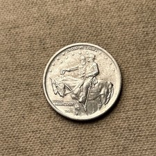 1925 Stone Mountain Memorial Commemorative Silver Half Dollar — listing 5