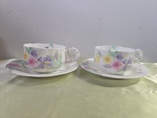 Hankook Fine Bone China Espresso Cup & Square Saucer Set with Korean Hunminjeongeum (Hangul) Calligraphy Motif — listing 3