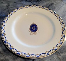 Spode Copeland Cobalt Blue Hand-Painted Botanical Dinner Plates Set of 12, 10.5" — listing 3