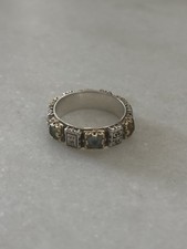 Konstantino Sterling Silver & 18K Gold Quatrefoil Statement Ring, listing 5