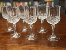 Cristal d'Arques Longchamp Cut Crystal Wine Glasses, Set of 3 — listing 4
