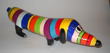 Vintage Papier-Mâché or Compressed Fiber Dachshund Dog Figure — listing 5