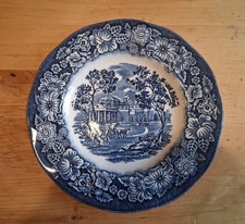 Liberty Blue "Monticello" Staffordshire Ironstone Dinner Plate — listing 4