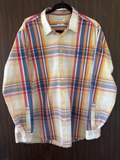 U.S. Polo Assn. Men's Short Sleeve Band Collar Plaid Shirt 2XL — listing 3