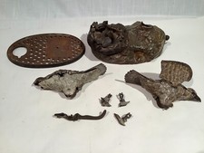 Antique Cast Iron 'Eagle and Eaglets' Mechanical Bank — listing 4