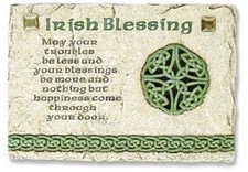 "An Irish Blessing" Hand-Illuminated Celtic Calligraphy, Signed & Dated 1984 — listing 4